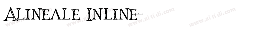 Alineale Inline字体转换 Alineale Inline字体转换